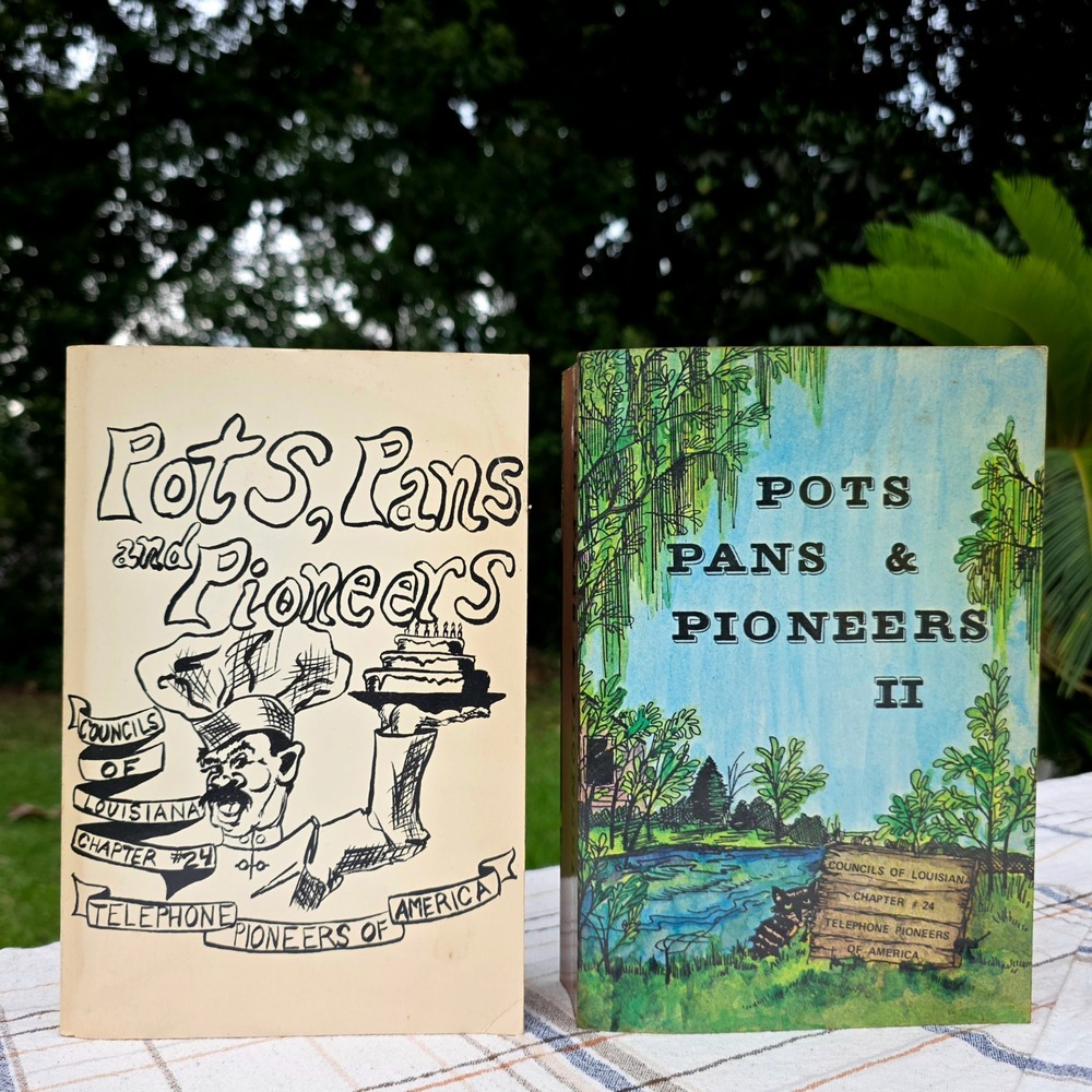 Pots, Pans, & Pioneers 1 & 2 Vintage Louisiana Telephone Pioneers of America